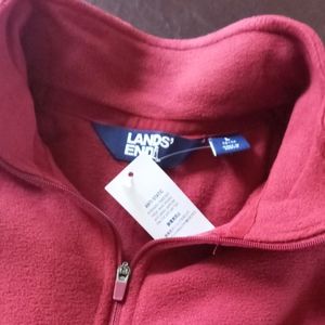 ***New With Tags***Lands' End Fleece Pullover